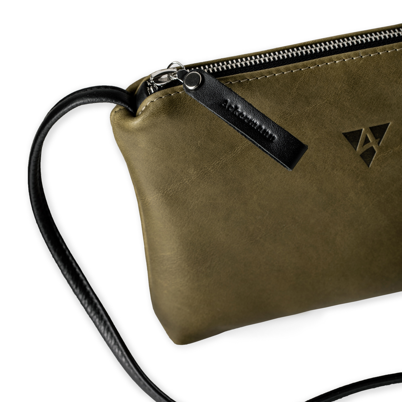 Schultertasche Palermo S aus Olivenleder