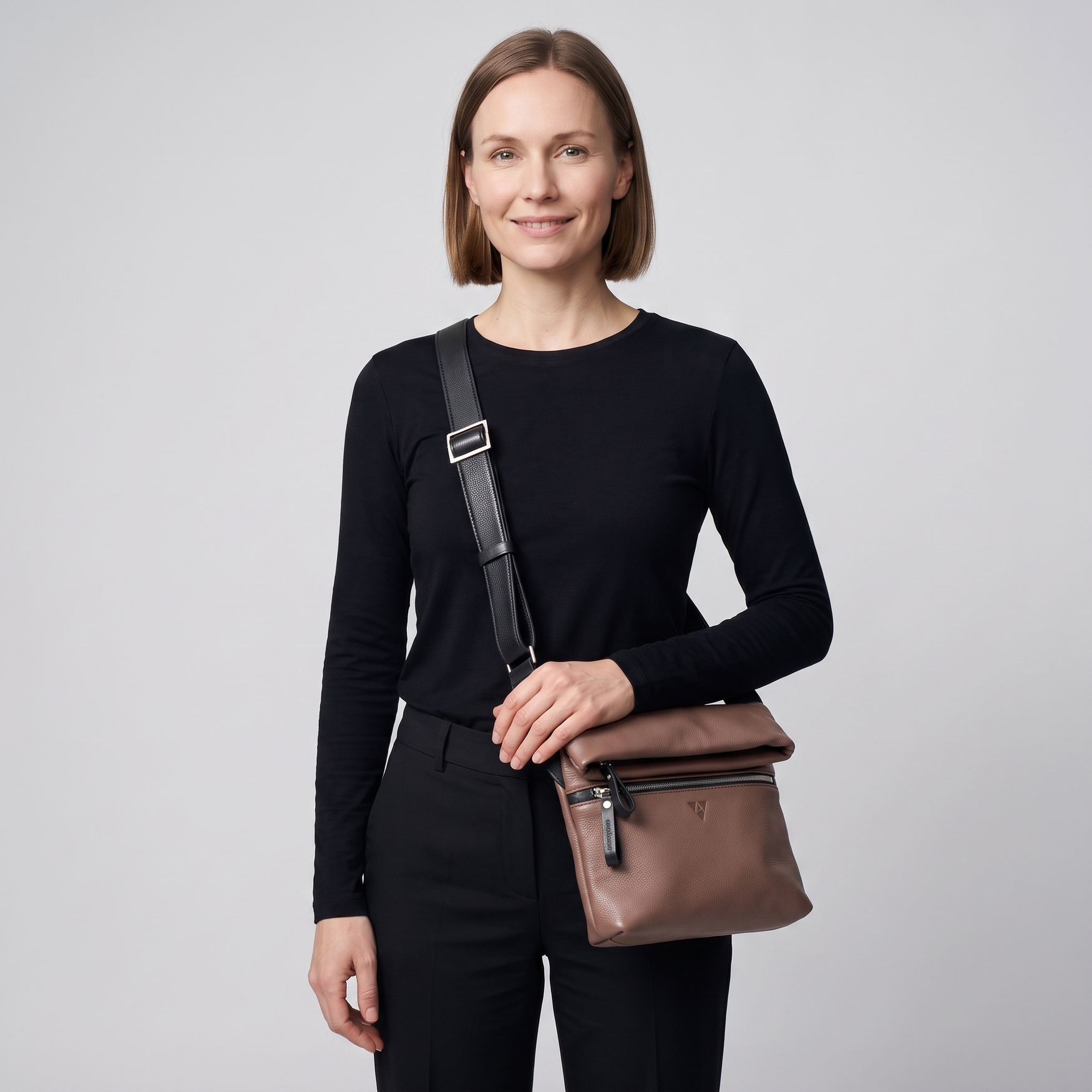 Überschlagtasche  London S aus Softnappa