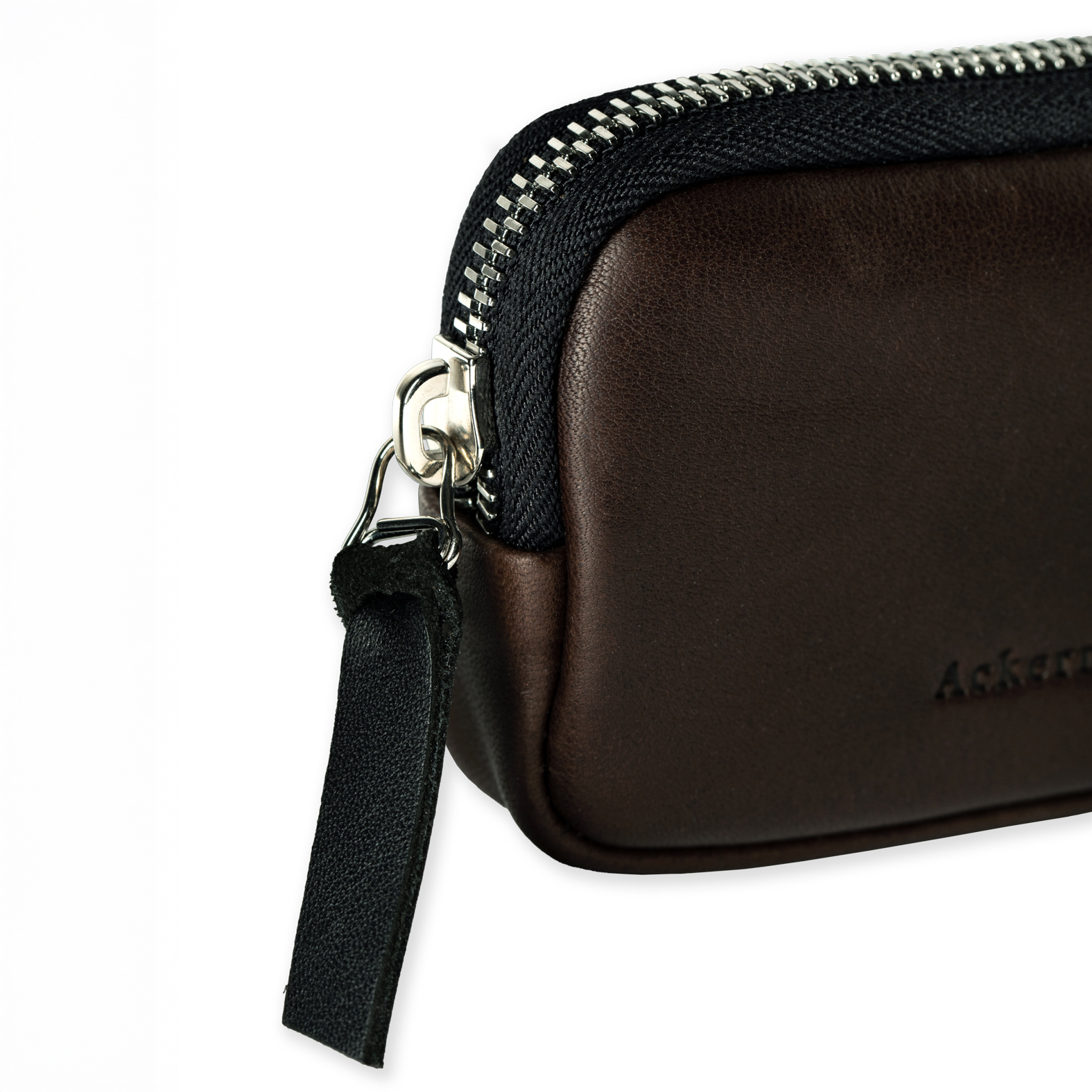 Combination wallet Boston S made of olive leather