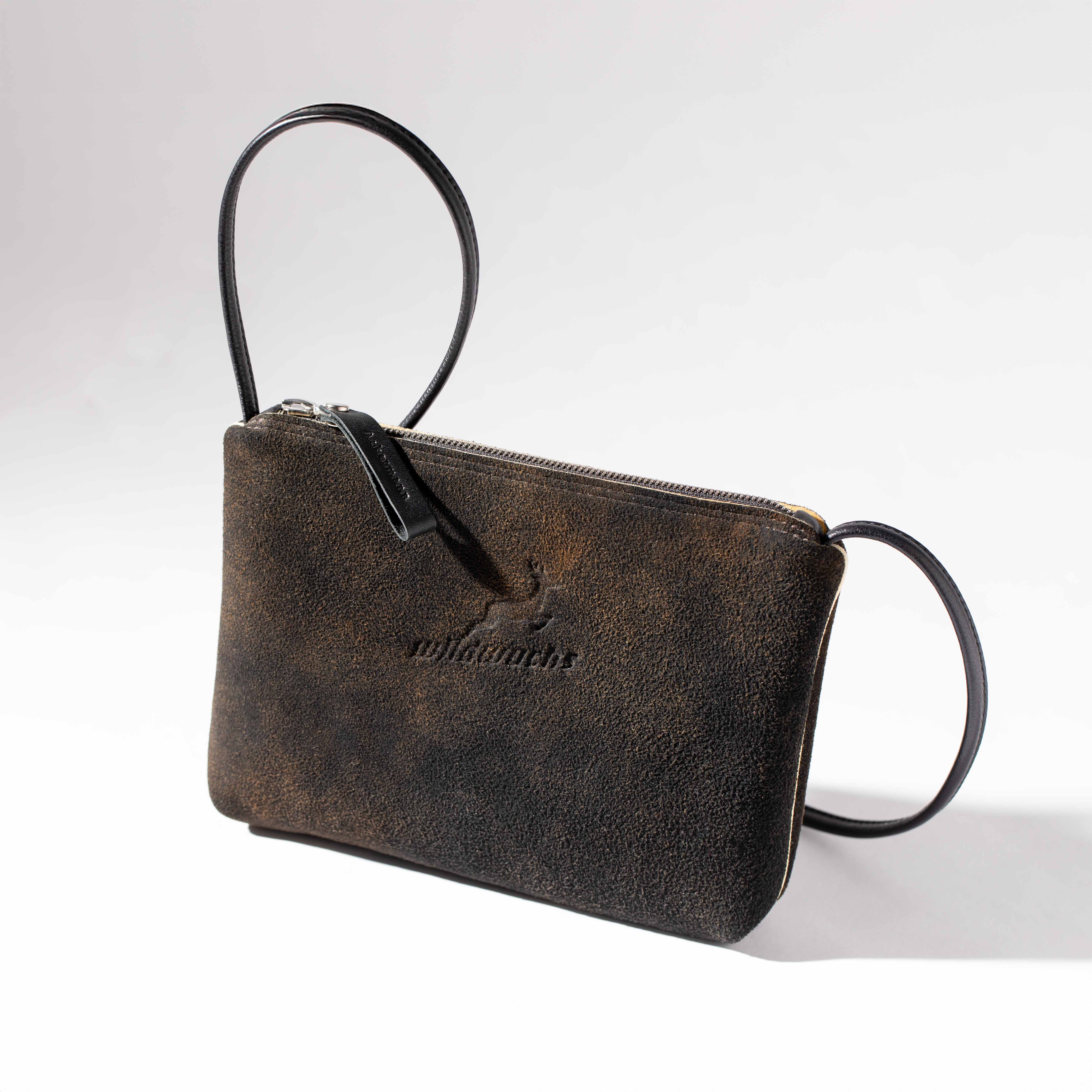 Schultertasche Palermo S aus Hirschleder