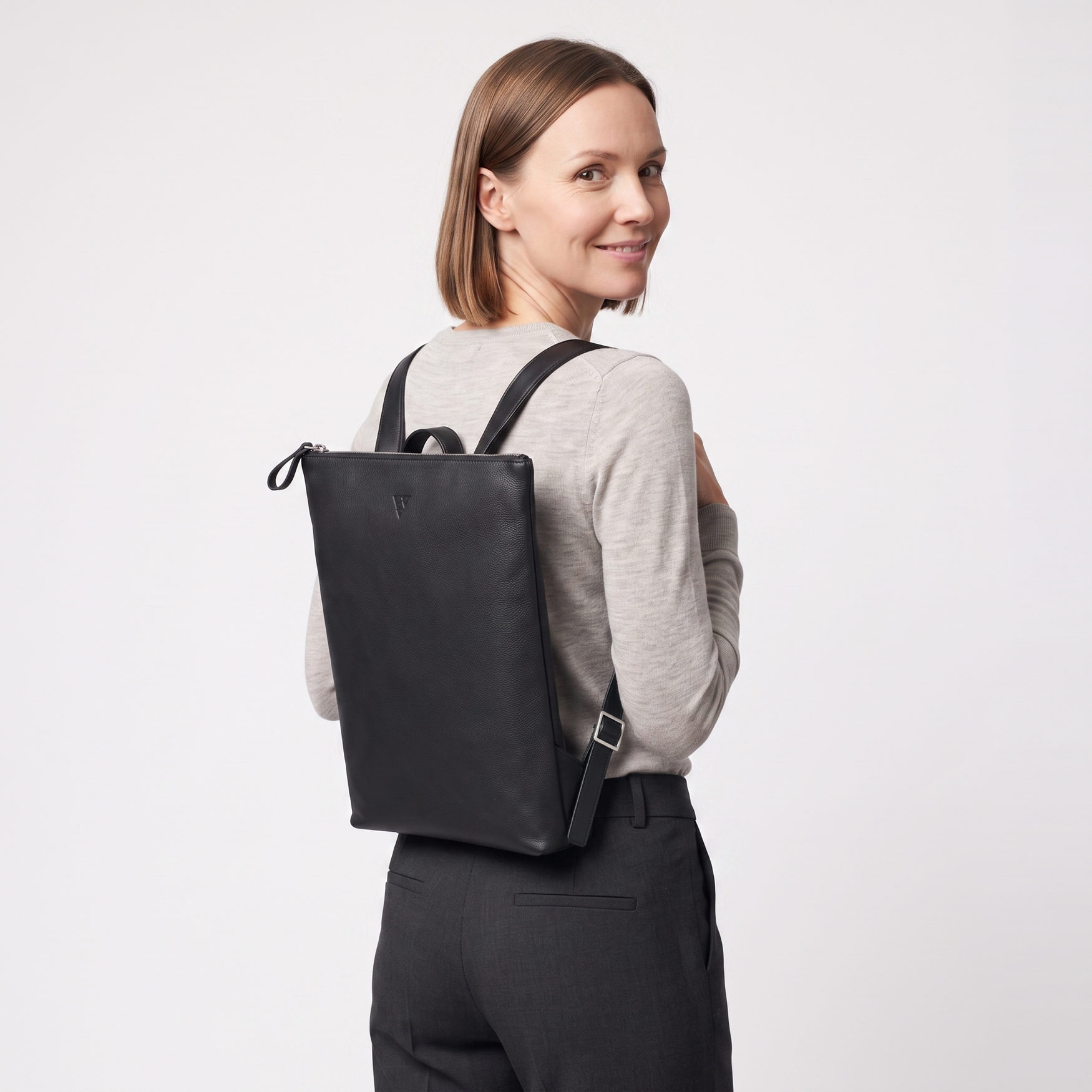 Backpack Garda made of soft nappa leather