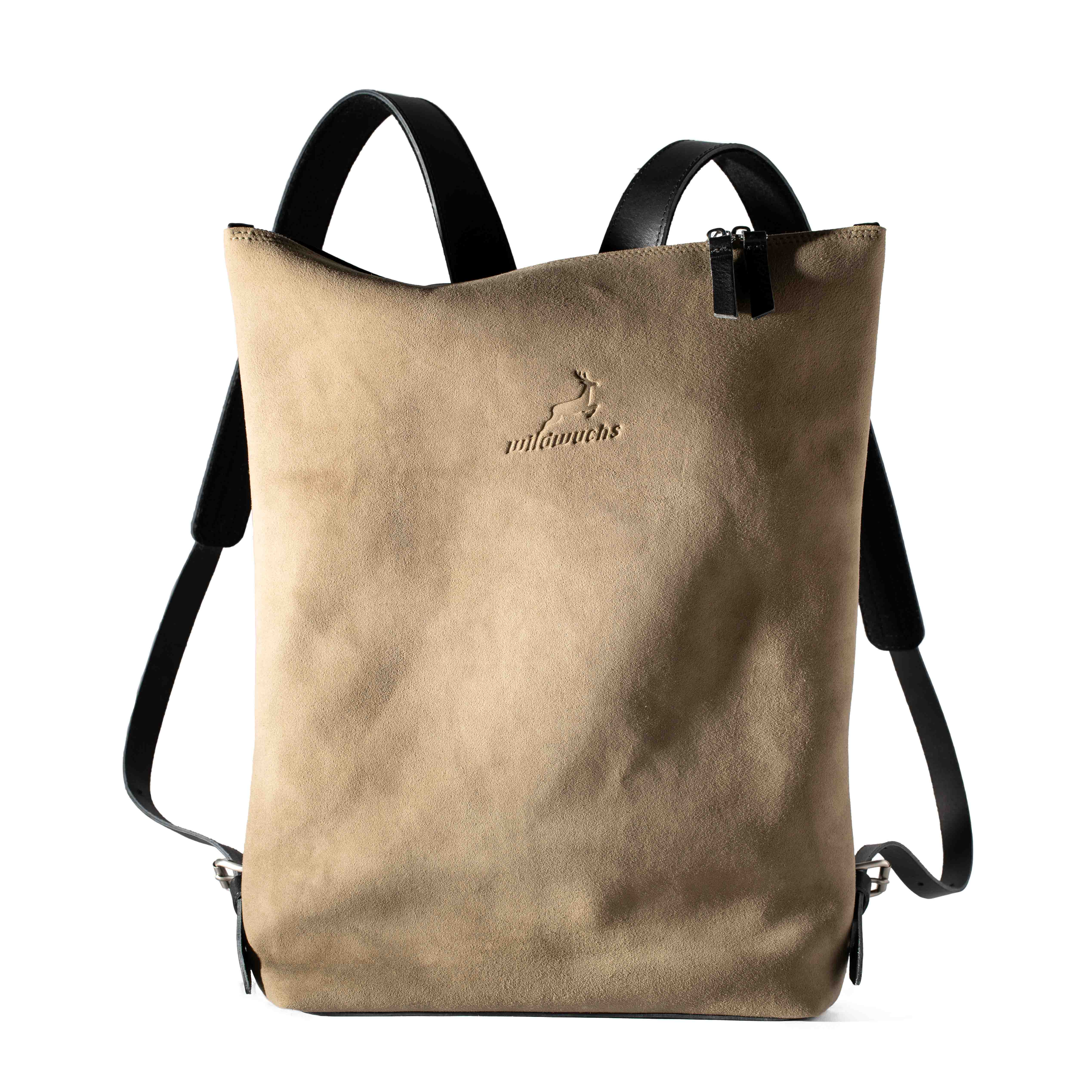 Rucksack Rom M aus Hirschleder