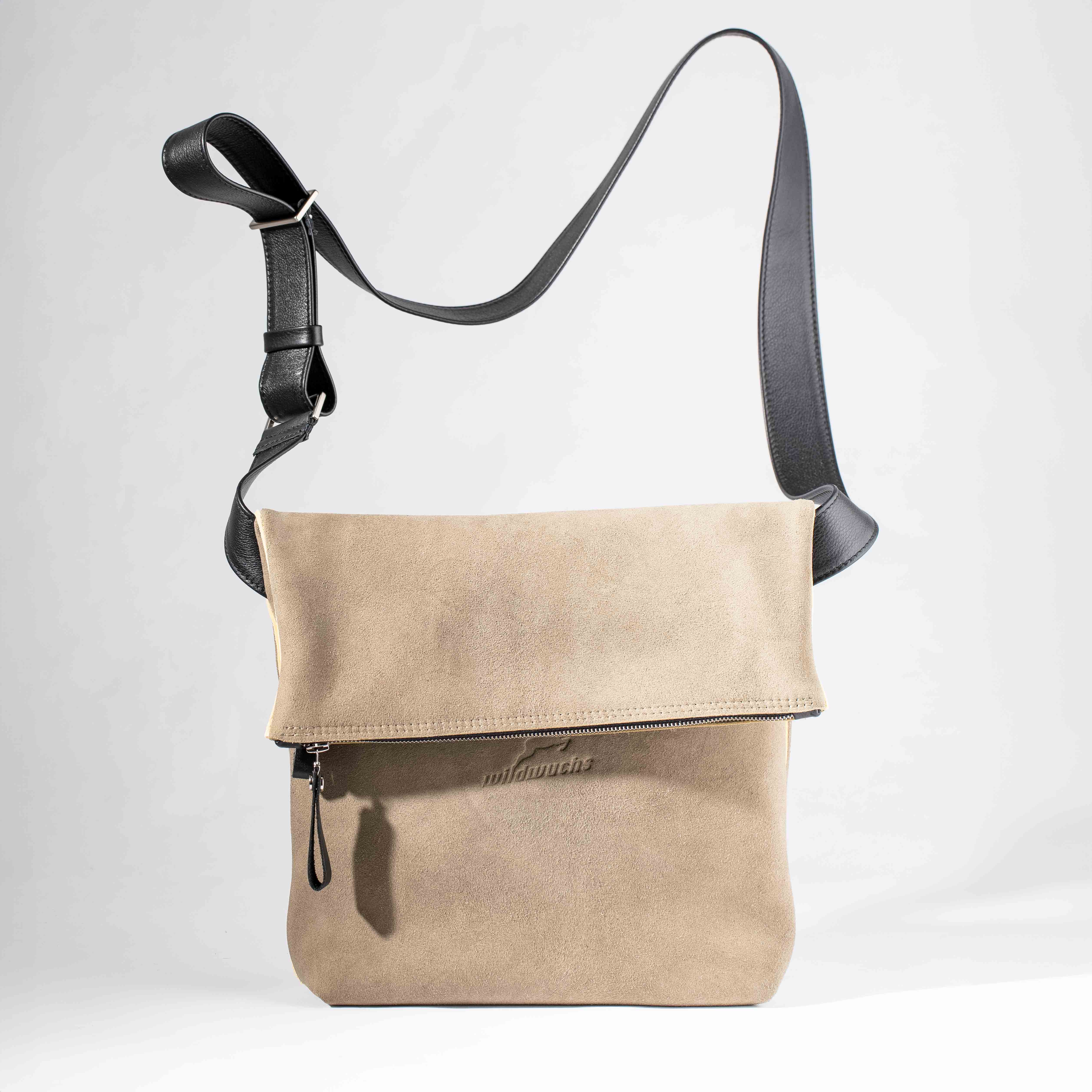 Überschlagtasche  London M aus Hirschleder