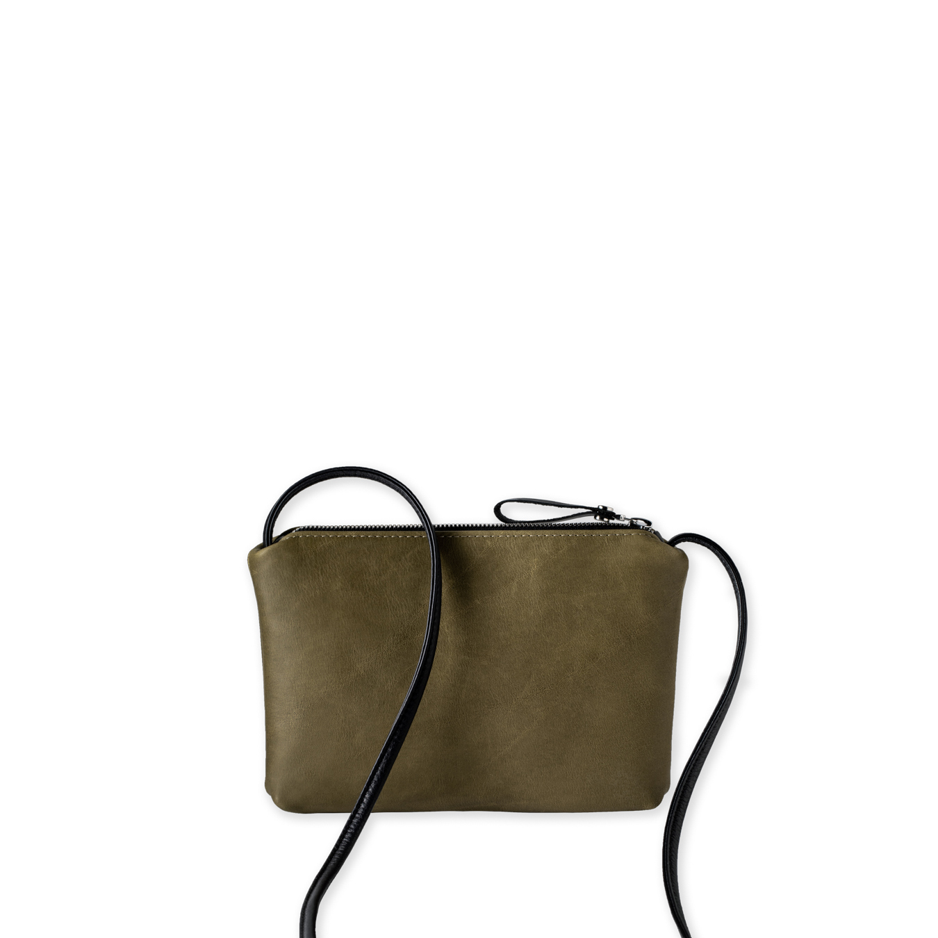 Schultertasche Palermo S aus Olivenleder