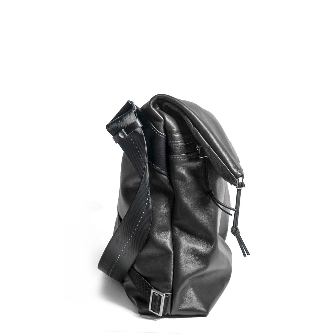 Überschlagtasche  Moskau aus Olivenleder
