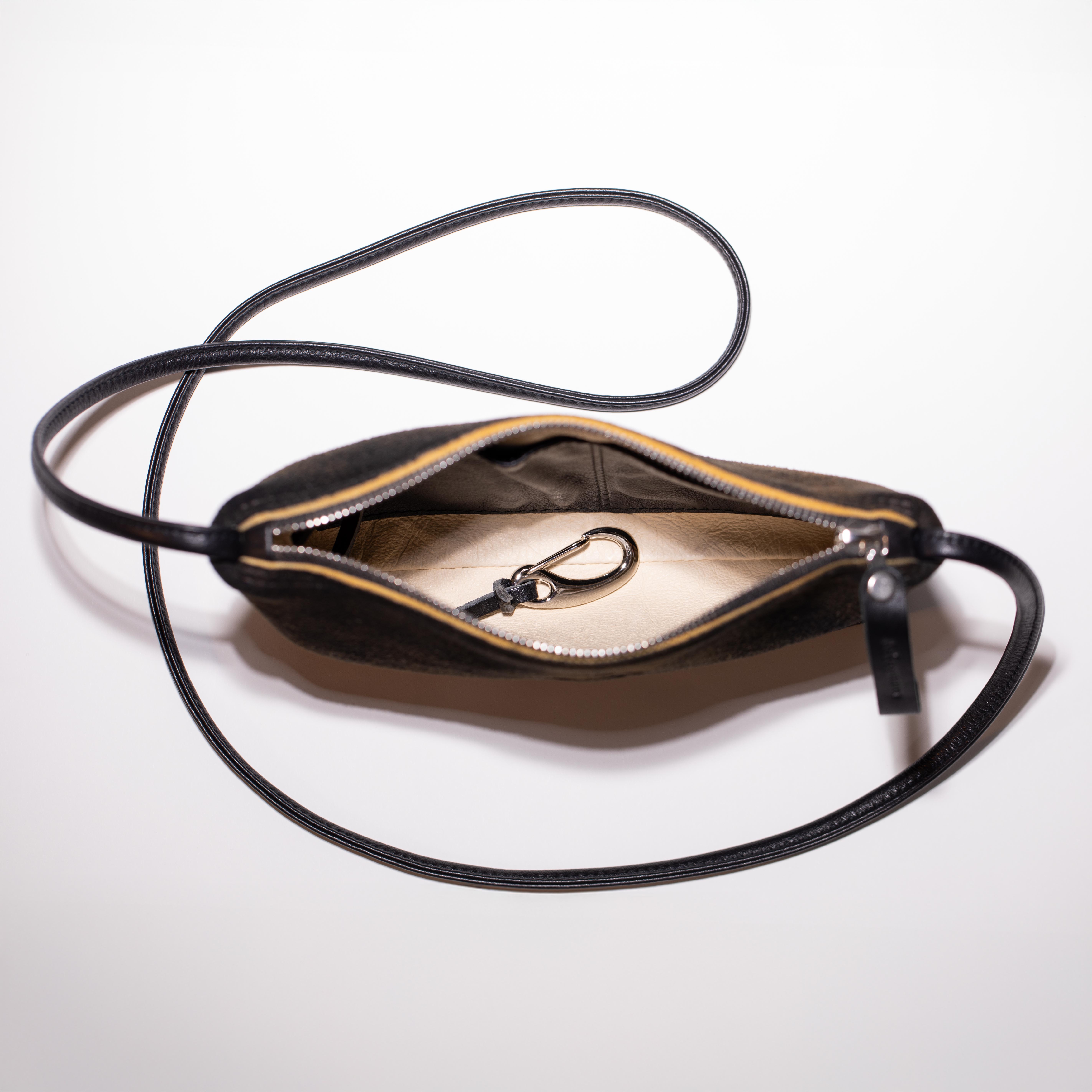 Schultertasche Palermo S aus Hirschleder