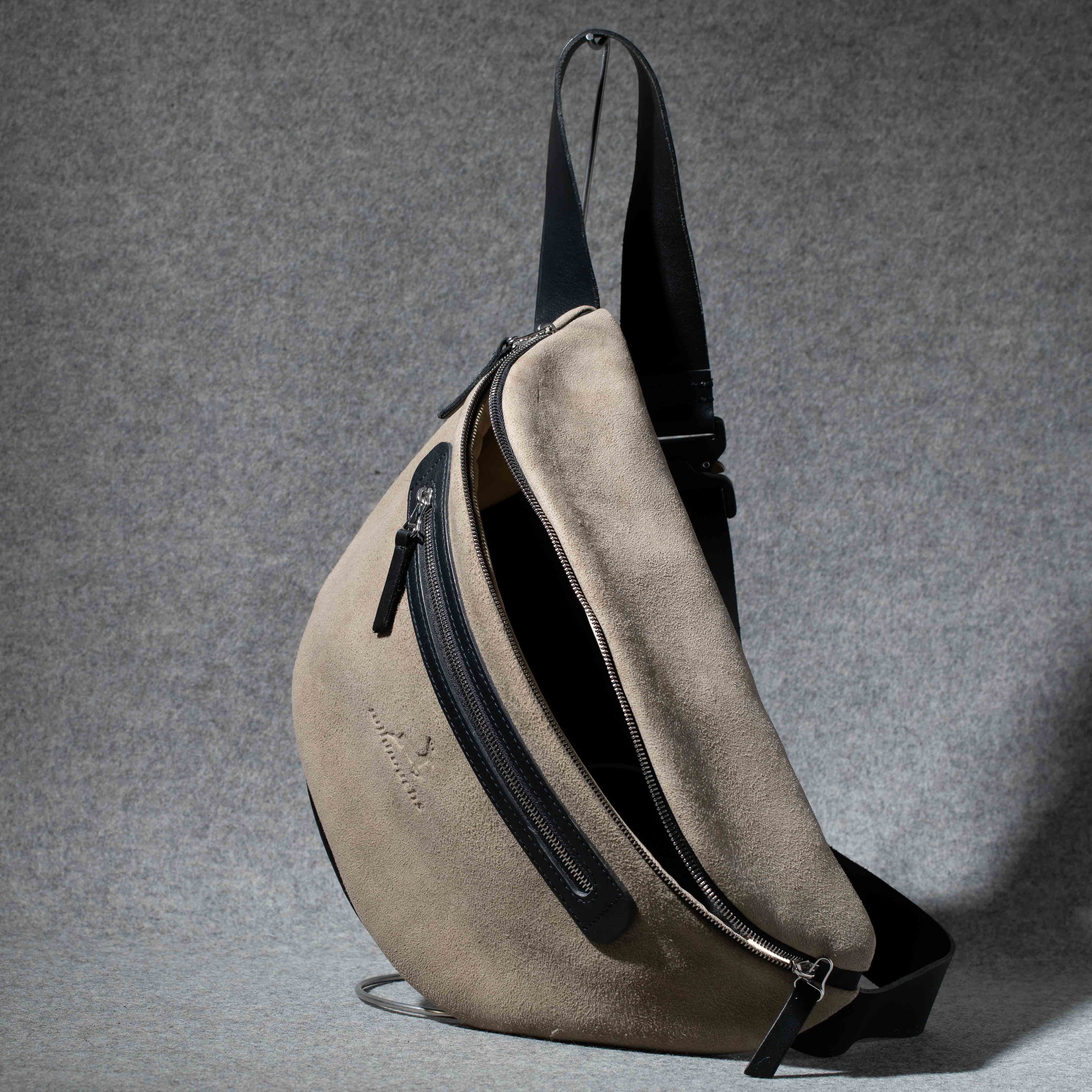 Crossbag Marseille L aus Hirschleder