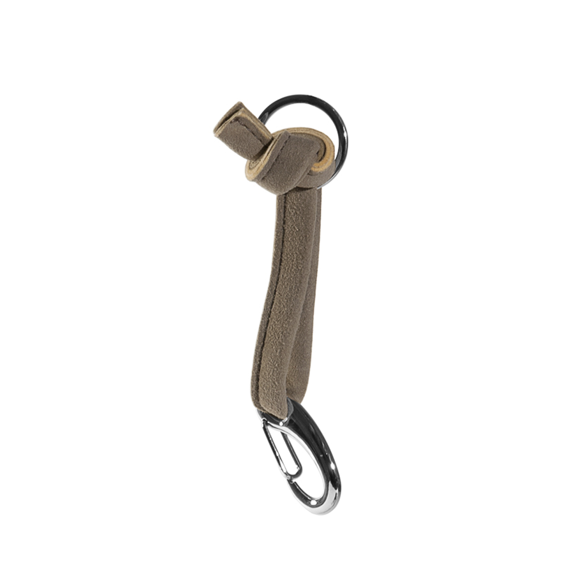 key ring Brügge made from deerskin