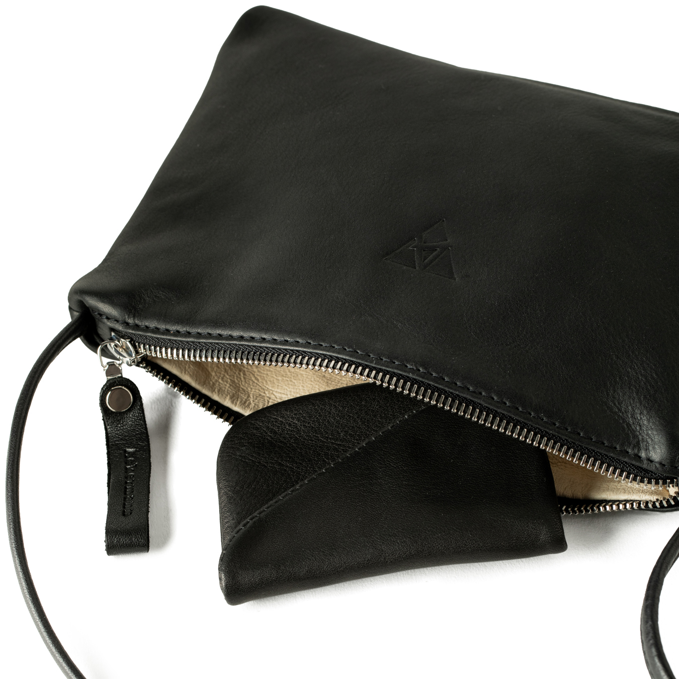 Schultertasche Palermo S aus Olivenleder