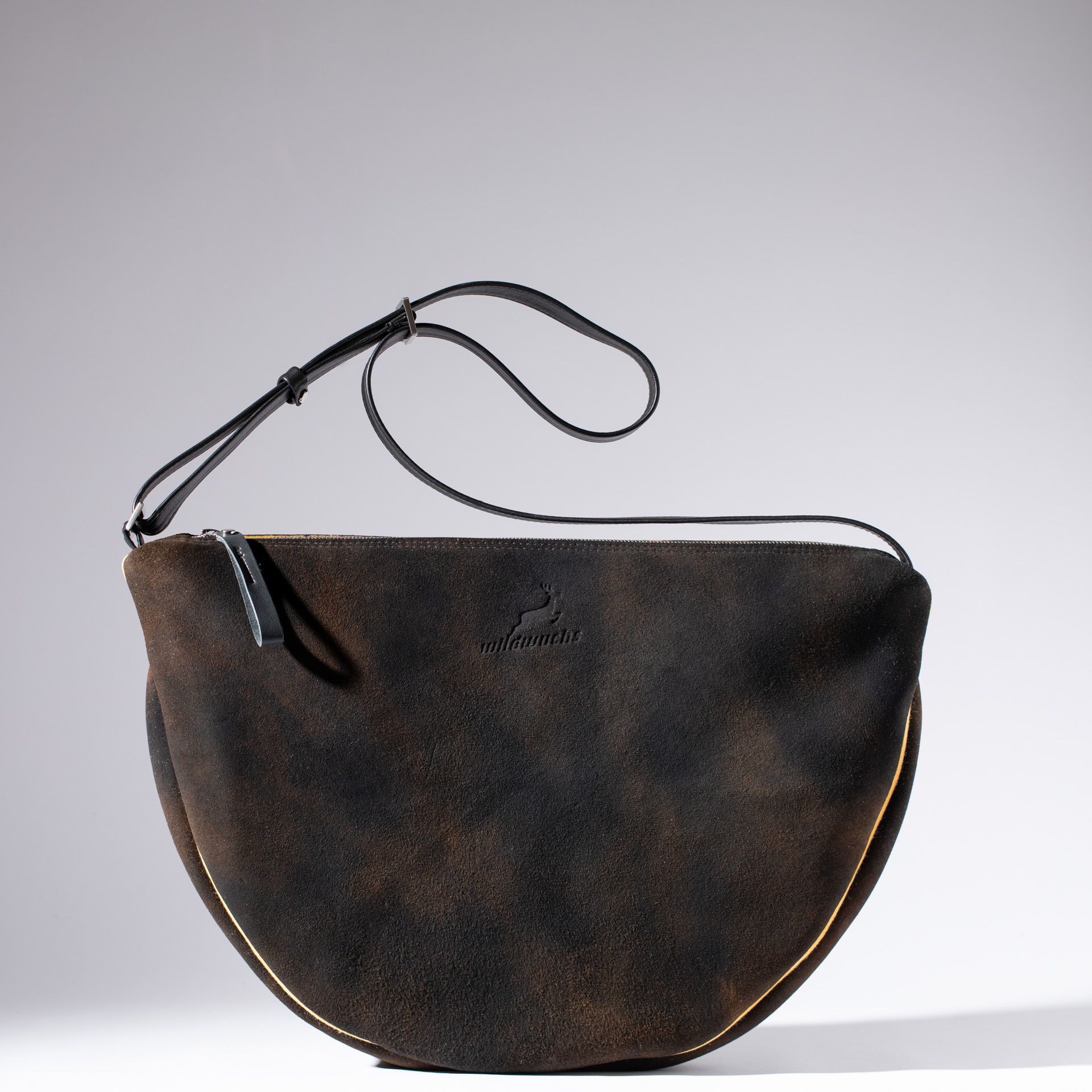 Beuteltasche Dallas L aus Hirschleder