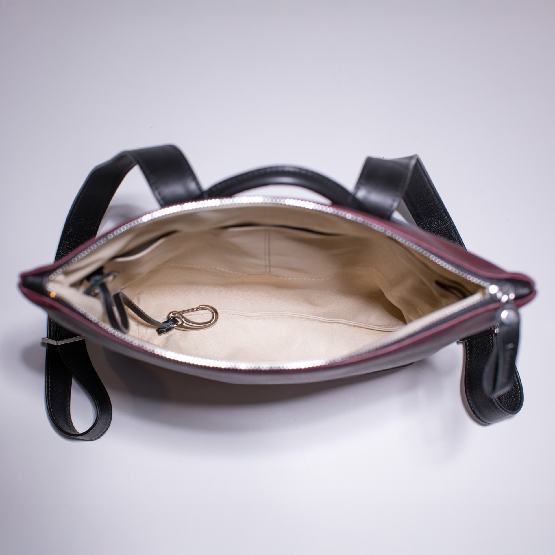 Backpack Garda made of soft nappa leather